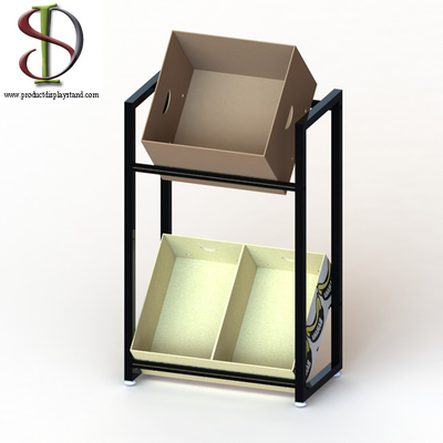 Présentoir de boisson de pieds d'épicerie/support réglables L106 X D32 X H85cm